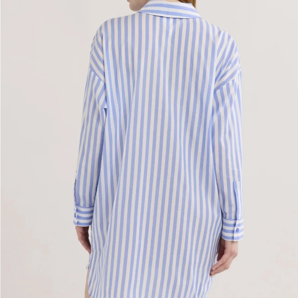 Custom Listing: NWT Joyspun Striped Blue & White Women's PJ Shirt (XL) 10 total - Picture 2 of 4